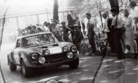 Fulvio Bacchelli i Bruno Scabini – Fiat Abarth 124.