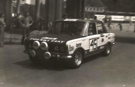   Krzysztof Komornicki i Janusz Wojtyna – Polski Fiat 125p/Monte Carlo.