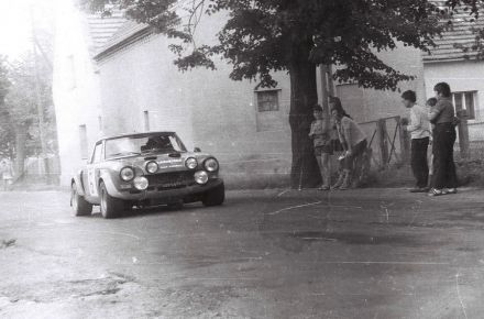 Fulvio Bacchelli i Bruno Scabini – Fiat Abarth 124.