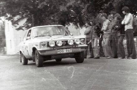 Hans Jelsdorf i Mogens Gilese – Opel Ascona 19 SR.