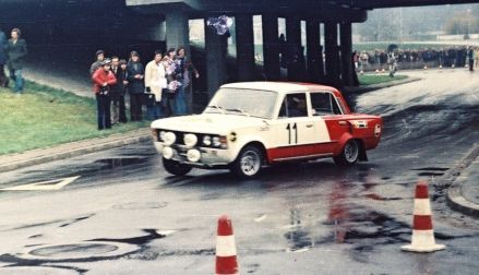 Krzysztof Komornicki i Janusz Wojtyna – Polski Fiat 125p/Acropolis proto.