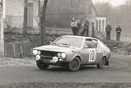 Josef Sivik i Josef Rafaj – Renault 17 Gordini.