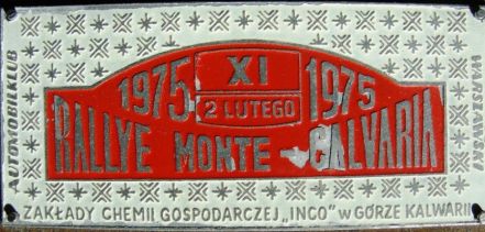 11 Rajd Monte Calvaria - 1975r