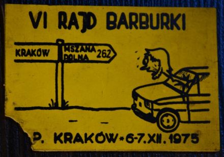 6 Rajd Barburki (Kraków) - 1975r