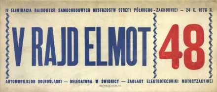 Rajd Elmot - 1976r