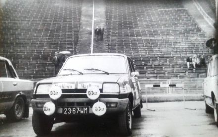 Jerzy Landsberg i Marek Muszyński – Renault 5 TS.