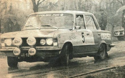 Tomasz Ciecierzyński i Jacek Różański – Polski Fiat 125p/Monte Carlo.