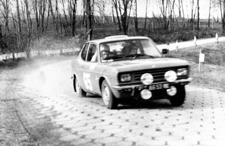 Janusz Waluś i Jan Ambrozik – Fiat 128 Sport SL.