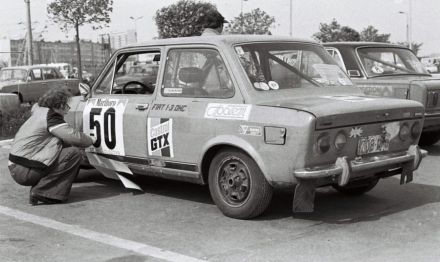 Andrzej Wodziński i Jan Wojciechowski – Fiat 128 Rally.