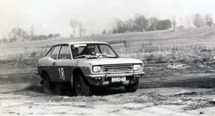 Andrzej Wysocki i Wojciech Augustowski – Fiat 128 Sport.