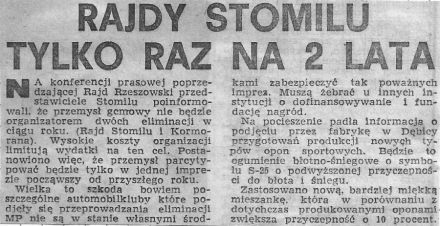 Rajd Stomil - 1978r
