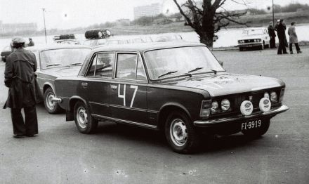 Zbigniew Zapędowski i Jerzy Parzęcki – Polski Fiat 125p/1300.