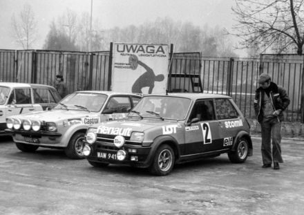 Renault 5 Alpine Błażeja Krupy i Opel Kadett GT/E Jerzego Landsberga.