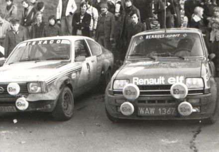 Guy Colsoul i Alain Lopes – Opel Kadett GT/E, Błażej Krupa i Piotr Mystkowski – Renault 5 Alpine.