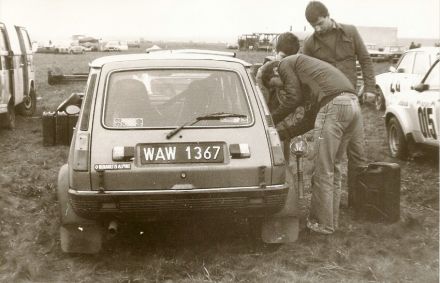 Renault 5 Alpine Błażeja Krupy.