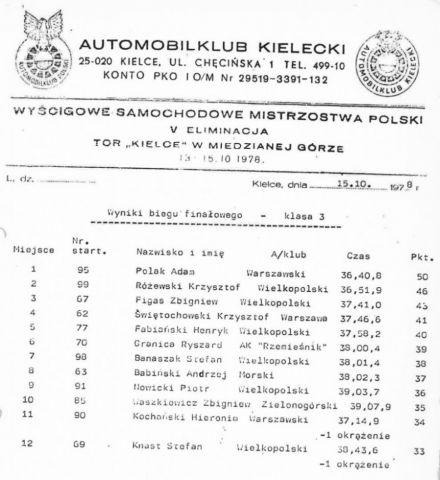  Kielce - WSMP 1978r