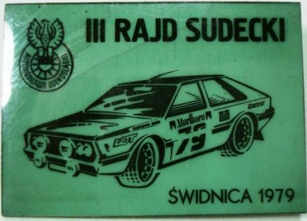 3 Rajd Sudecki - 1979r.