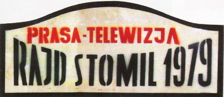6 Rajd Stomil. 1 eliminacja.  9-10.02.1979r.