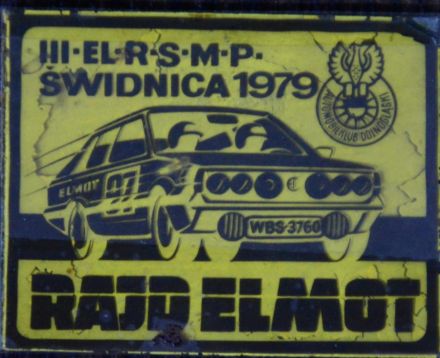 8 Dolnośląski Rajd Elmot - 1979r