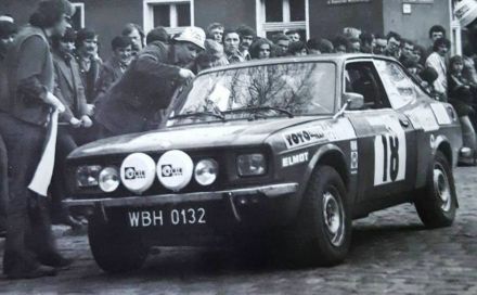 Wacław Janowski i Henryk Krakowczyk – Fiat 128 Sport SL.
