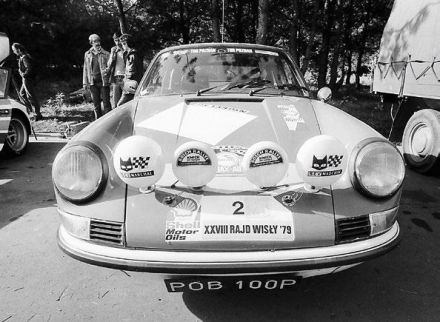 Ryszard Kopczyk i Henryk Fabiański - Porsche 911.