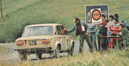11 Rallye Tatry (CS). 6 eliminacja.  15-16.09.1979r.