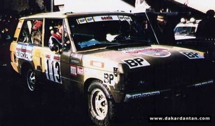 Jean Michel Bordais i Marcel Quie – Range Rover V8.