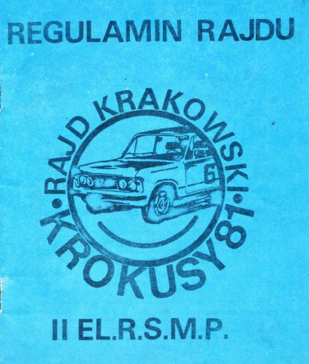 Rajd Krakowski Krokusy - 1981r