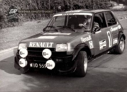 Andrzej Koper i Włodzimierz Krzemiński – Renault 5 Alpine.