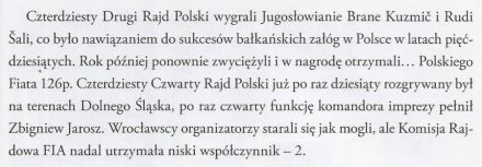 Rajd Polski - historia