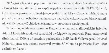 Historia polskich wyścigówek
