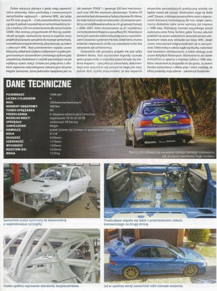 Subaru Impreza WRC S5 - replika