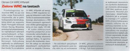 Citroen C4 WRC Hybryd