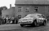 28. Marian Bublewicz i Ryszard Żyszkowski - Mazda 323 Turbo 4wd.