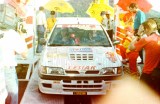56. Piotr Kufrej i Maciej Hołuj - Nissan Sunny GTiR. 