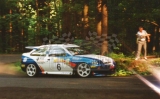 33. Yves Loubet i Michał Koci - Ford Escort Cosworth RS.