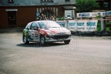 033. Julia Urbaniak i Patryk Olejniczak - Peugeot 206 XS.