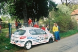 061. Robert Sługocki i Tomasz Tkacz - Peugeot 206.