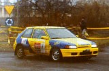 26. Marek Sadowski i K.Koński - Mazda Familia 323 GTX.