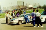 02. Toyota Corolla GT 16V załogi Janusz Kulig i Dariusz Burkat. 
