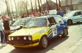 14. VW Golf GTi 16V załogi Lesław Orski i Tomasz Chmiel. 