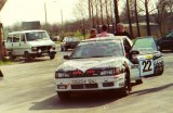 19. Mazda Familia 323 GTX załogi Marek Kusiak i Michał Sawka. 