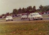 11. Nr.142.Jerzy Dyszy - Ford Fiesta XR2i, nr.157.Tomasz Dąbrows