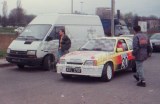 016. Piotr Świeboda i Malina Wiechowska - Opel Kadett GSi 16V. 