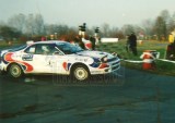 62. Krzysztof Hołowczyc i Robert Burchard - Toyota Celica GT4. 