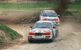 32. Nr.8.Zdzisław Ulkowski - Audi Quattro coupe, nr.18.Rafał Mus