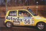080. Jacek Sikora i Marek Kaczmarek - Fiat Cinquecento Sporting.