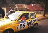 083. Jacek Sikora i Marek Kaczmarek - Fiat Cinquecento Sporting.