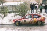 14. Tomasz Ziarko i Jakub Nagabło - Opel Kadett GSi.