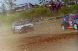 66. Mikołaj Otto - Honda CRX i Andrzej Grigorjew - VW Golf.